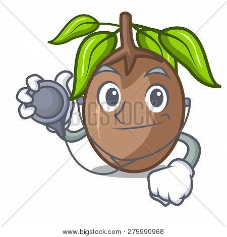 Doctor Sapodilla Fruit On The Character Bowl