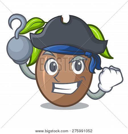 Pirate Sapodilla Fruit On The Character Bowl