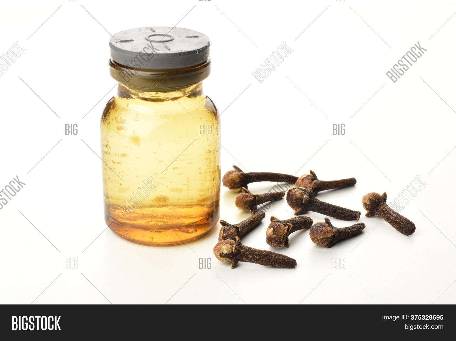 Oil Cloves Isolated On Image & Photo (Free Trial) Bigstock