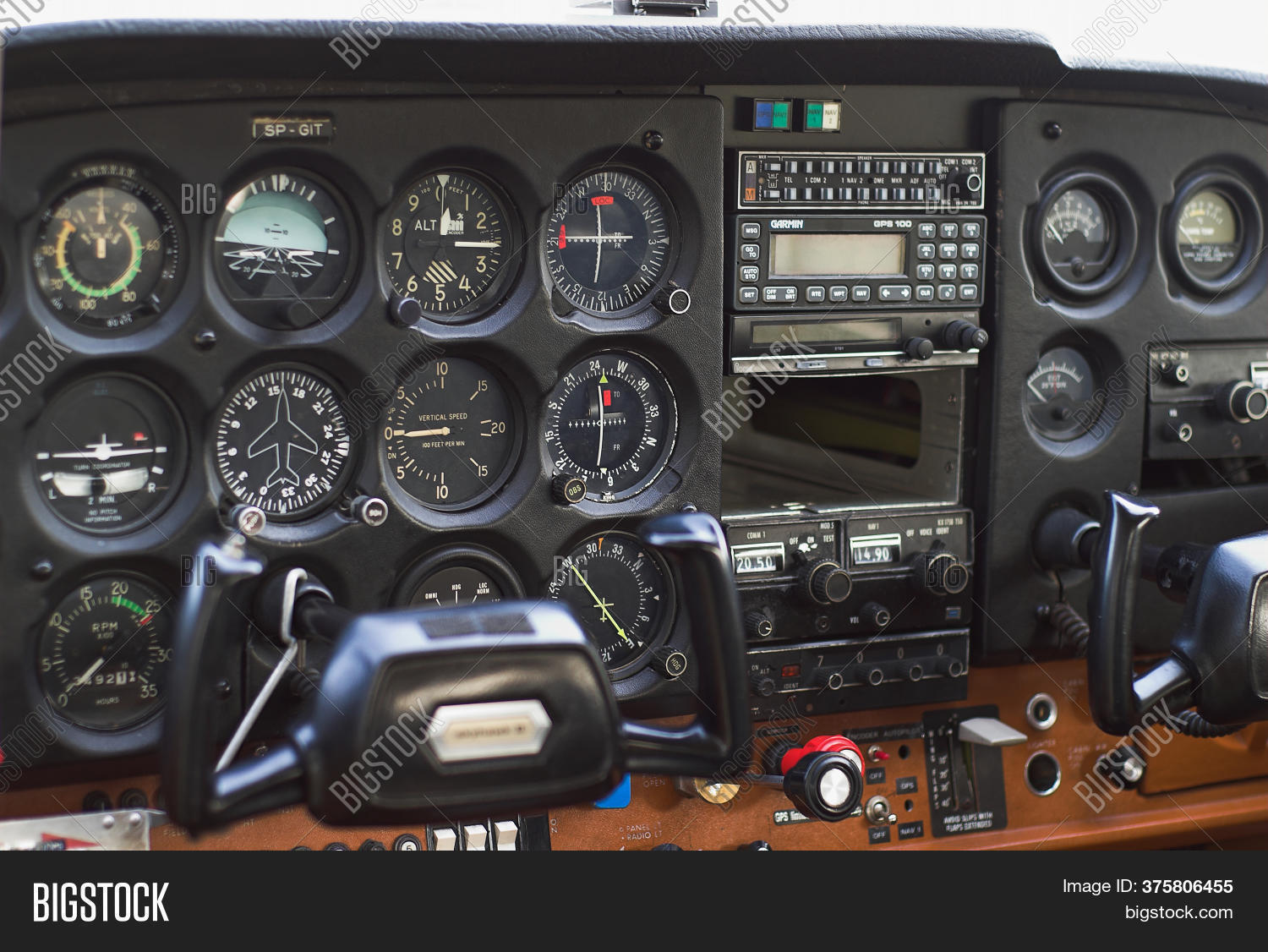 Analog Clocks Cockpit Image & Photo (Free Trial) Bigstock