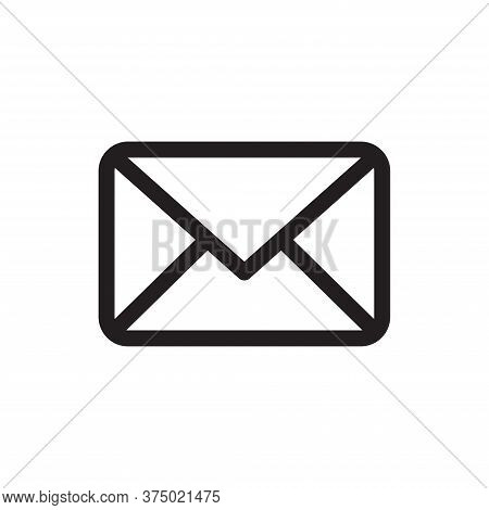 Mail Icon Isolated On White Background. Mail Icon In Trendy Design Style For Web Site And Mobile App