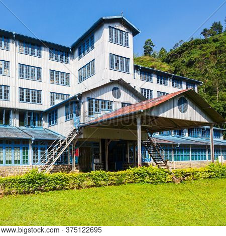 Tea Factory In Nuwara Eliya, Sri Lanka. Nuwara Eliya Is The Most Important Territory For Tea Product