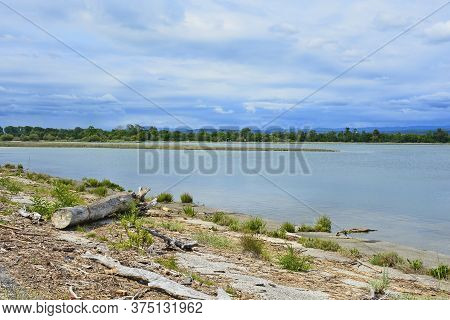 The Wetlands Of Isola Della Cona In Friuli-venezia Giulia, North East Italy