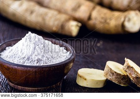 Brazilian Cassava Flour, Called Polvilho, Cassava Starch, Carimã Or Gum, Is The Starch Of Cassava.
