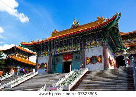 중국 스타일의 사원