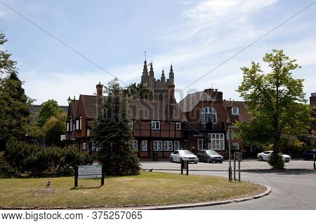 Views Of The Old Town Of Beaconsfield In Bucks In The Uk Taken On 18th May 2020