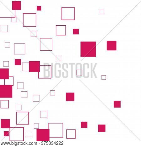 Sguare Geometric Pattern. Fashion Graphic Background Design. Modern Stylish Abstract Texture.