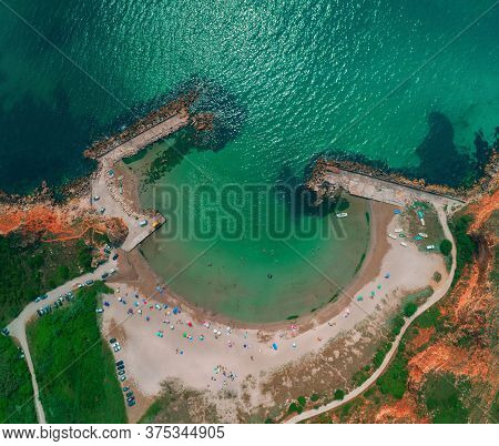 Bolata Beach Bulgaria. Exotic Bay Near Cape Kaliakra And Albena, Varna Province
