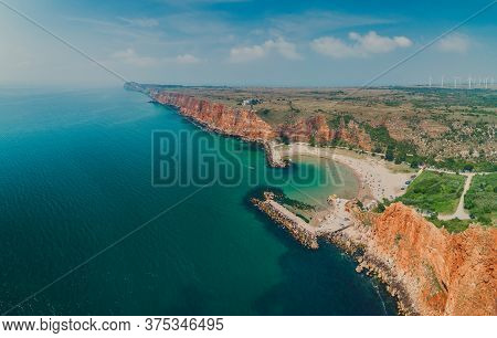 Bolata Beach Bulgaria. Exotic Bay Near Cape Kaliakra And Albena, Varna Province