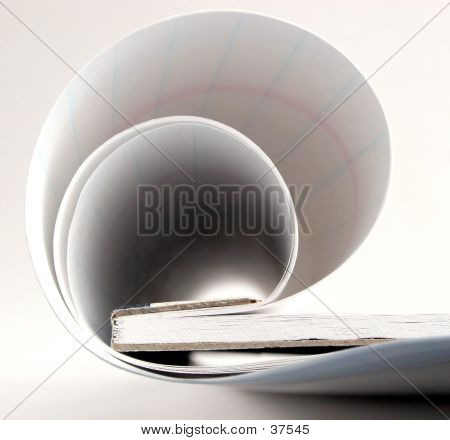 Anteckningsblock med Curl