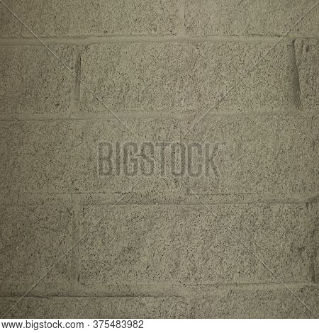 Brick Wall Background With Darker Edges That The Center For Design Elements, Texture And Backgrounds