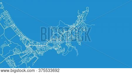 Urban Vector City Map Of Buzios, Brazil
