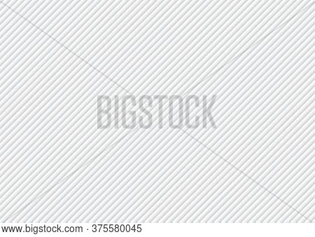 Modern White Patttern Background Overlap Shape Design  With Space For Content. Vector Illustration.