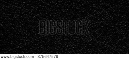 Black Leather Background Texture Abstract Dark Background