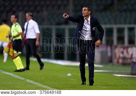 Torino (italy) , 08th July 2020. Italian Serie A. Moreno Longo, Head Coach Of Torino Fc,   During Th