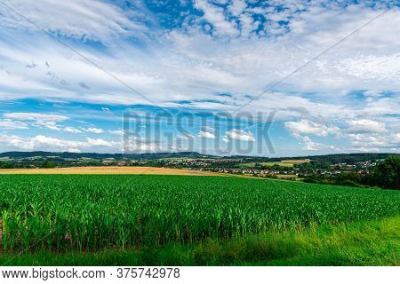 Nature, Fields, Forests In Germany, Bavaria Kups