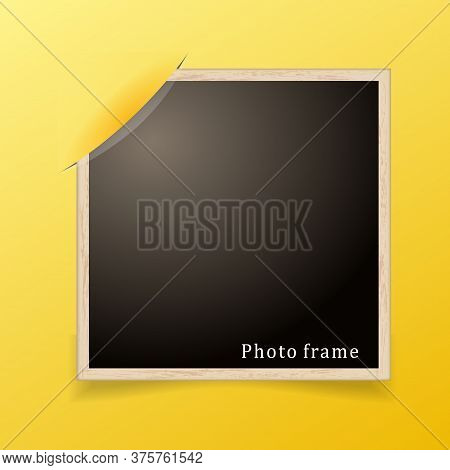 Photo Frame. Decoretive Design Template. Grunge Border