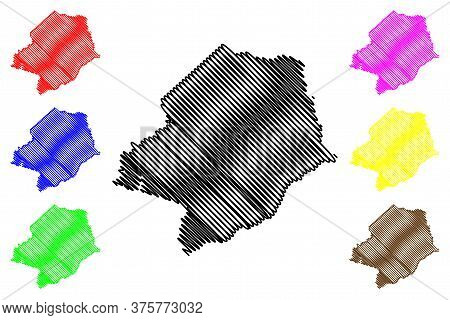 Hancock County, Georgia (u.s. County, United States Of America,usa, U.s., Us) Map Vector Illustratio