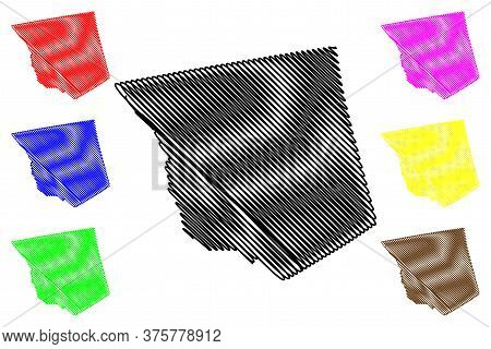 Jones County, Georgia (u.s. County, United States Of America,usa, U.s., Us) Map Vector Illustration,