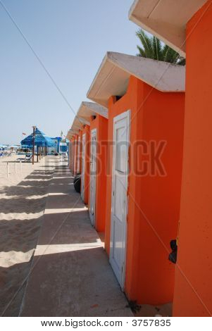 Orange plażowe