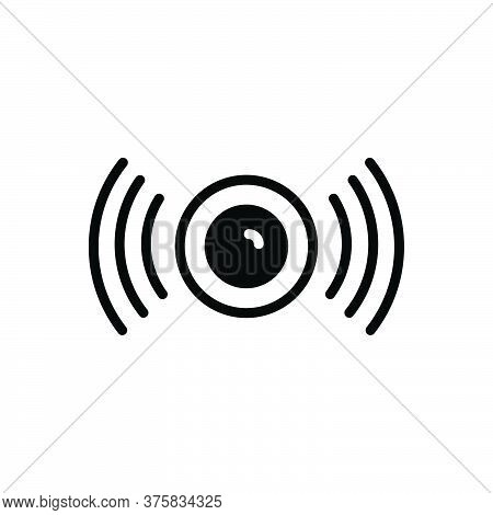 Black Solid Icon For Photosensor Sensor Autonomous Transportation Technology Camera Application