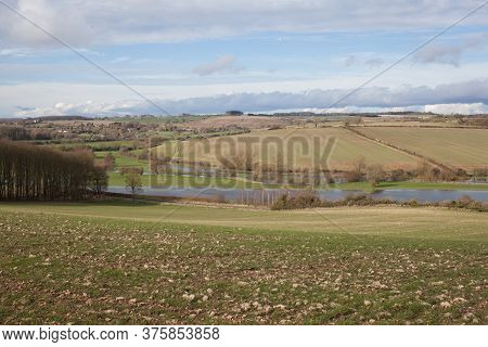 Views Of Widford, Asthall And Swinbrook Near Burford, West Oxfordshire, Uk Taken 23rd February 2020