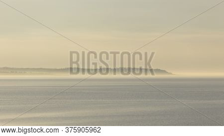 The Swale National Nature Reserve Seen From Whitstable, England