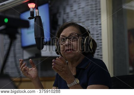 Salvador, Bahia / Brazil - November 1, 2019: Lidice Da Mata, Federal Deputy, Seen During An Intervie