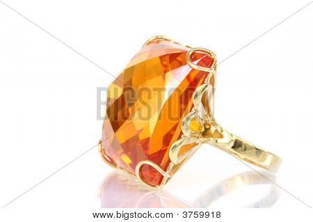 Stor pärla Ring
