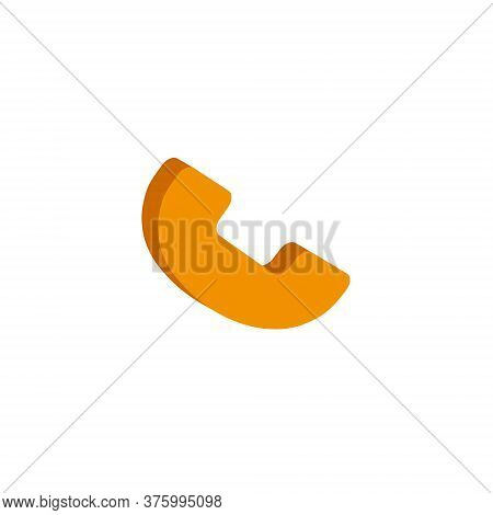 Phone Icon Vectorvector Isometric Telephone Icon On A White Background