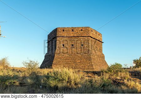 A Blockhouse On A Hill Guarded Prieska During The Second Boer War. It Was Built From Semi-precious T
