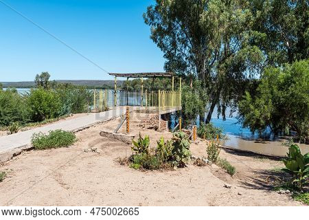 Viewpoint At Samevloeiing Near Douglas Where The Orange And Vaal Rivers Join