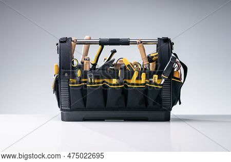Handyman Service Toolbox Or Tool Box. Workshop Toolkit