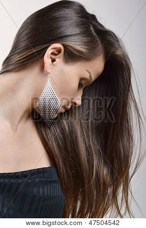 Мода Фото красивой женщины