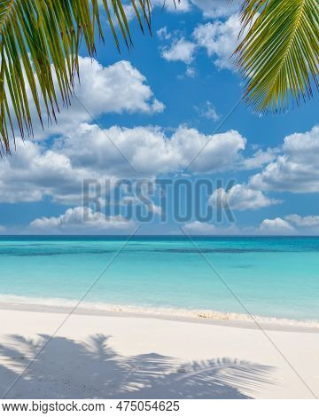 Tropical Resort Hotel Beach Paradise. Amazing Nature, Coast, Shore. Summer Vacation, Travel Adventur