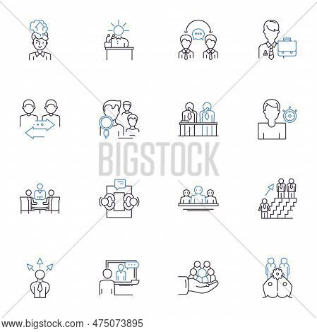 Blokes Establishment Line Icons Collection. Masculine, Pub, Barbershop, Man-cave, Beer, Whiskey, Raz