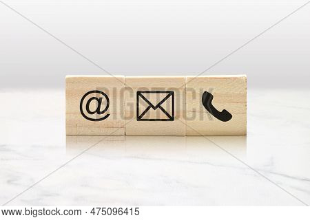 Classy Blocks Three Wooden Blocks Image & Photo (Free Trial) | Bigstock