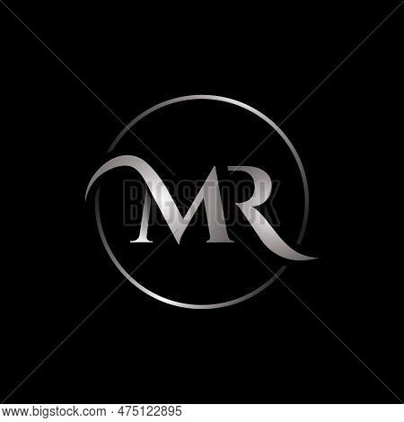 Luxury Mr , Rm , M , R Letter Logo With An Elegant, Modern And Unique Monogram. Logo For Business Ca