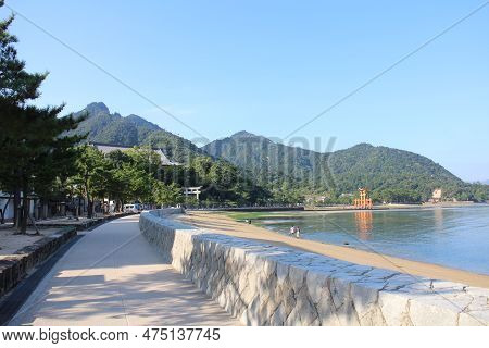 Itsukushima Shrine In Miyajima Island, Hiroshima, Japan