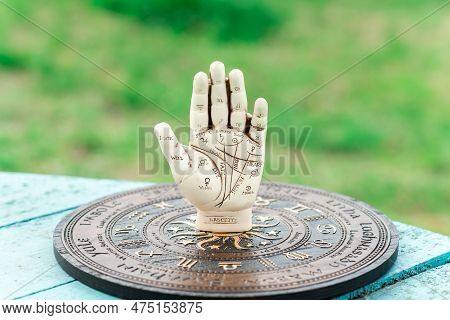 Energy Healing, Spiritual Practice, Astrology Concept. Wicca Magic Of New World, Alternative Reality