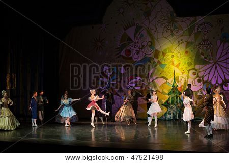 Moscou - 29 décembre: Ballet Noël magique-fantasy casse-noisette à Barvikha Luxury Village sur Decembe