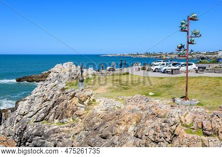 Sculptures On The Coast Of Hermanus On South Africa
