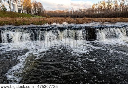 Venta Rapid Waterfall - Ventas Rumba, The Widest Waterfall In Europe, Kuldiga, Latvia