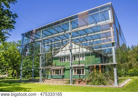 Westerbork, Netherlands - June 08, 2021: House Of The Camp Commander In Former World War Ii Camp Wes