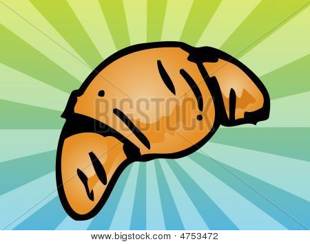 Croissant Gebäck