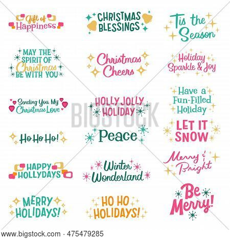 Christmas Icons Bring Joy And Cheer With Images Of Santa Claus, Reindeer, And Snowflakes.