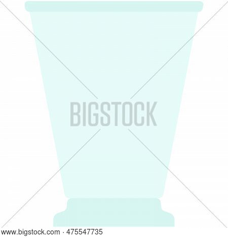 Julep Cup Icon, Cocktail Glass Name Related Vector Illustration