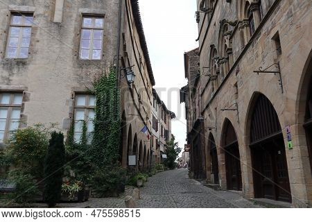 Cordes-sur-ciel, The Beautiful Village In Occitania, France