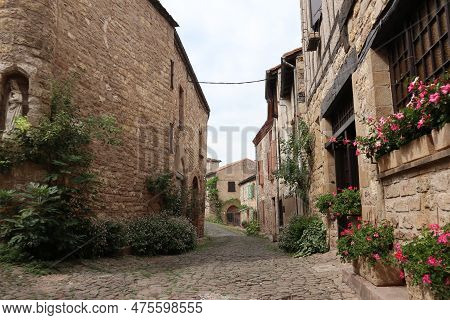 Cordes-sur-ciel, The Beautiful Village In Occitania, France