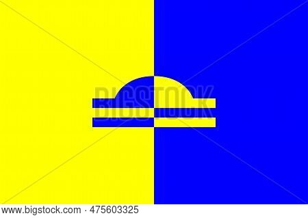 Flag Of Ede Town And Municipality (gelderland Or Guelders Province, Kingdom Of The Netherlands, Holl